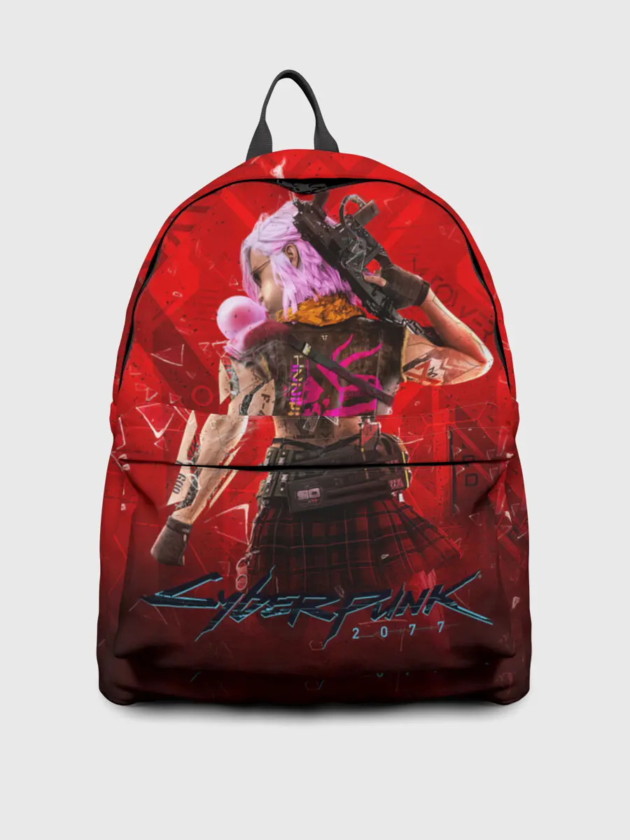 Рюкзак джинсовый / КИБЕРПАНК 2077