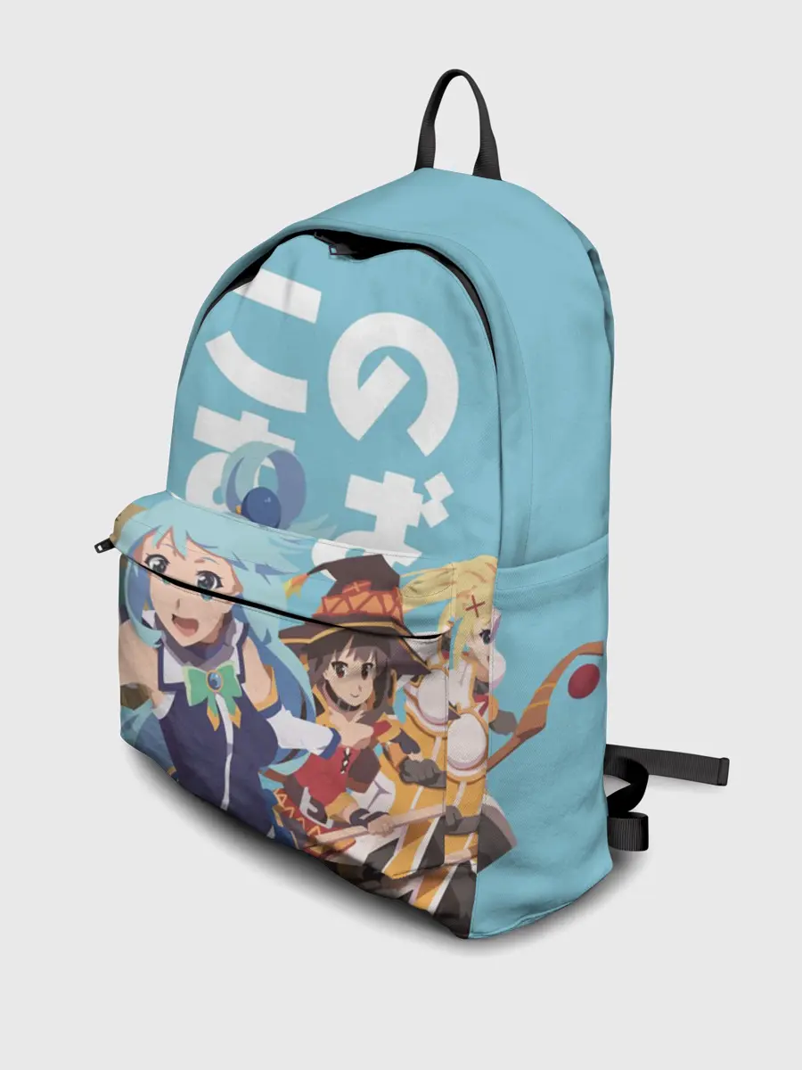 Рюкзак джинсовый / KonoSuba заставка