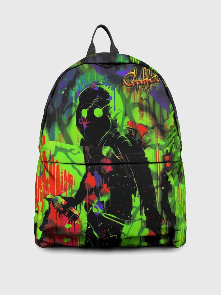 Рюкзак джинсовый / Граффити