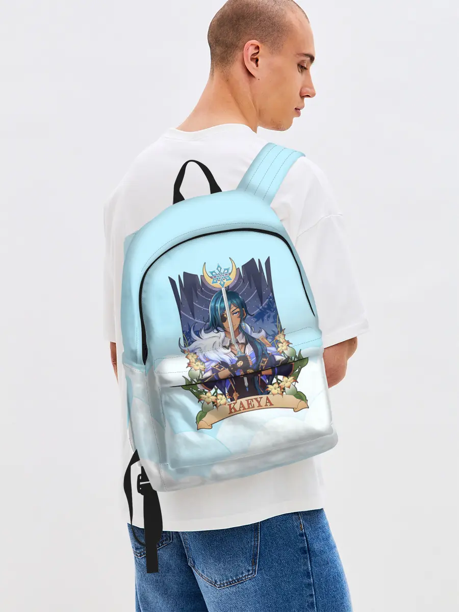 Рюкзак джинсовый / Genshin Impact