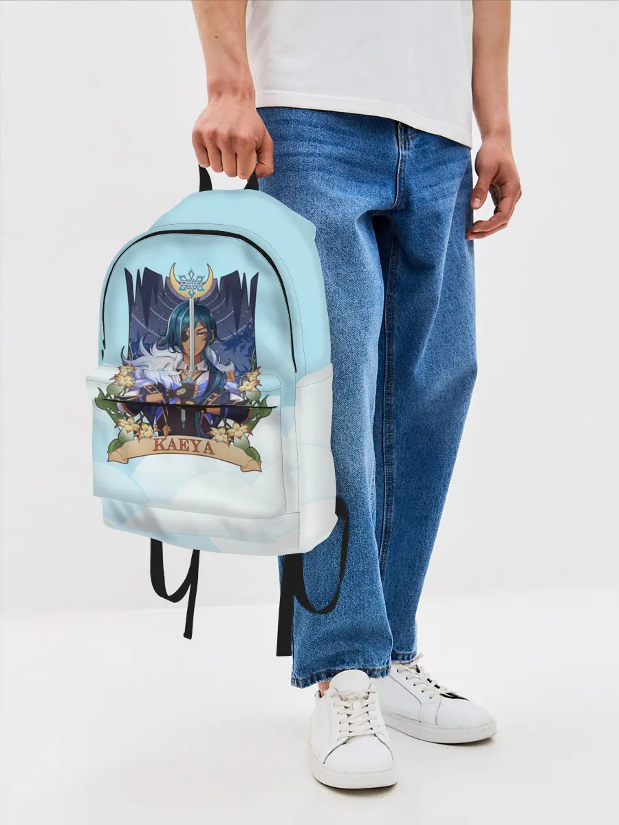 Рюкзак джинсовый / Genshin Impact