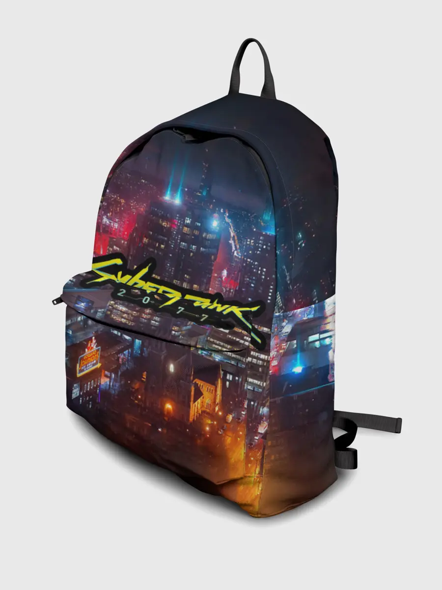 Рюкзак джинсовый / Найт сити