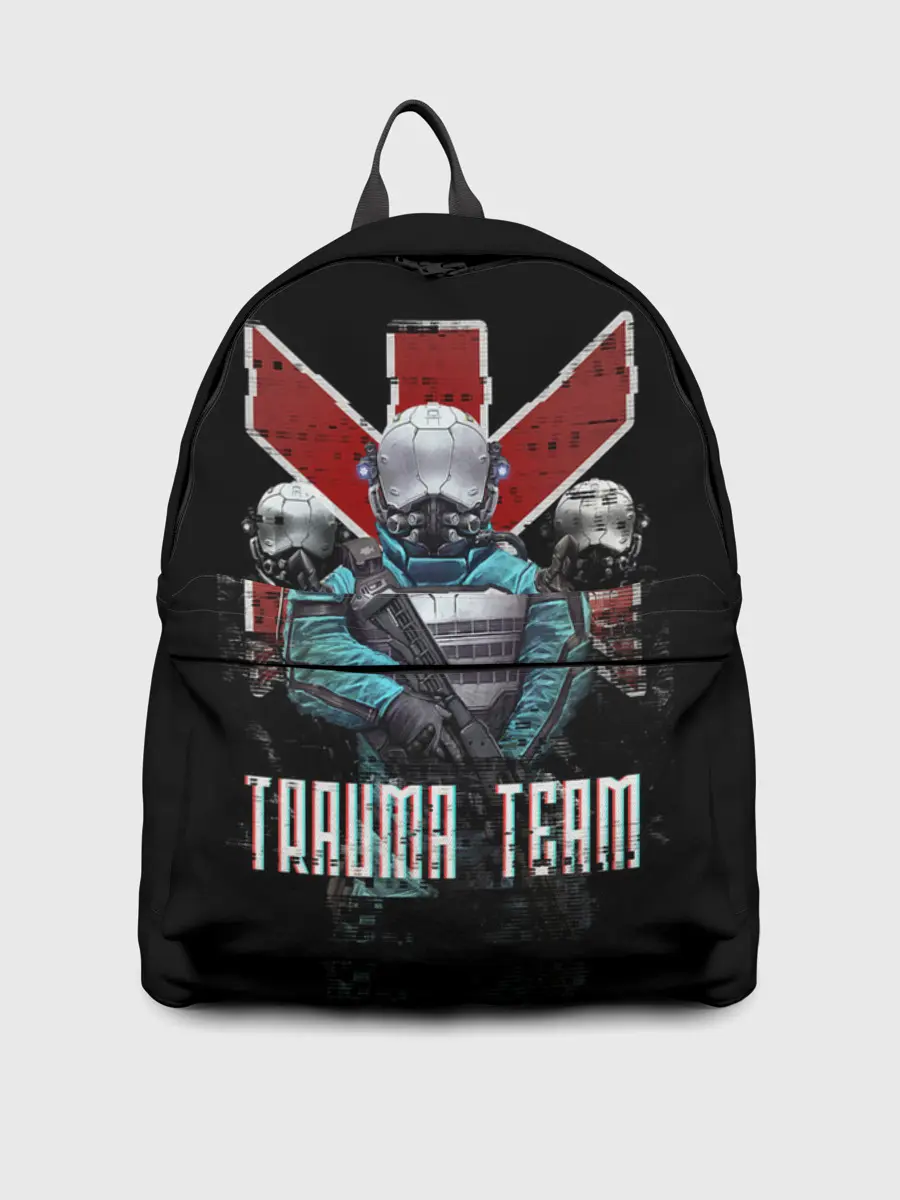 Рюкзак джинсовый / CYBERPUNK TRAUMA TEAM