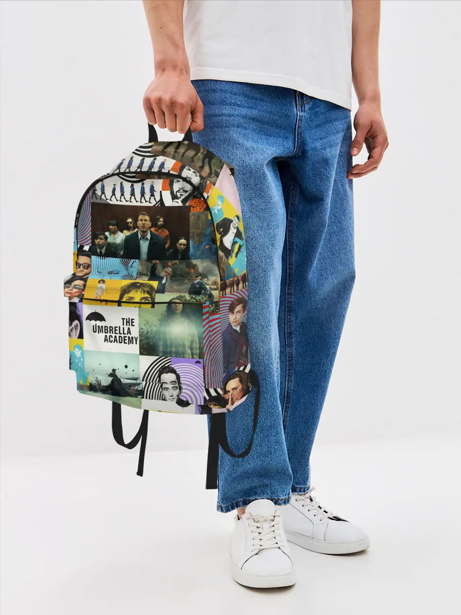 Рюкзак джинсовый / АКАДЕМИЯ АМБРЕЛЛА