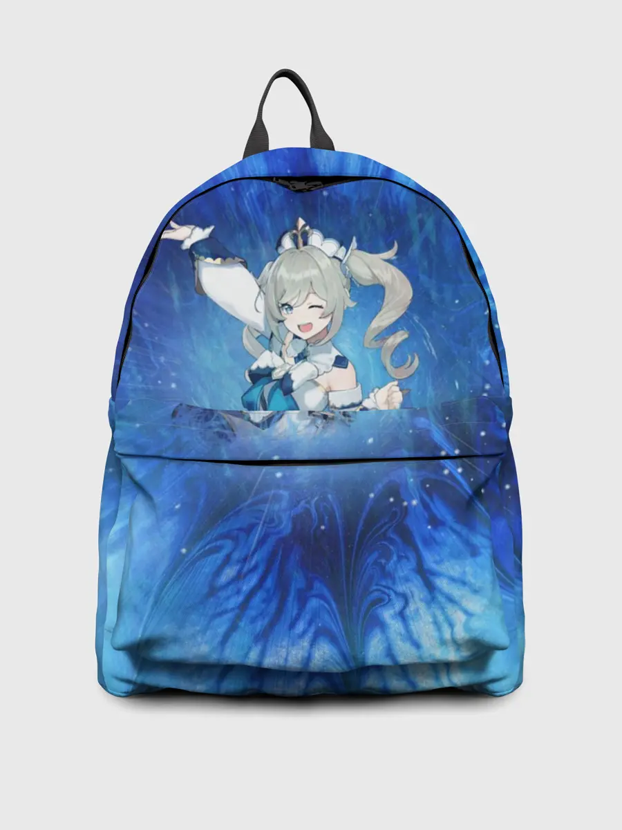 Рюкзак джинсовый / Барбара. Genshin Impact