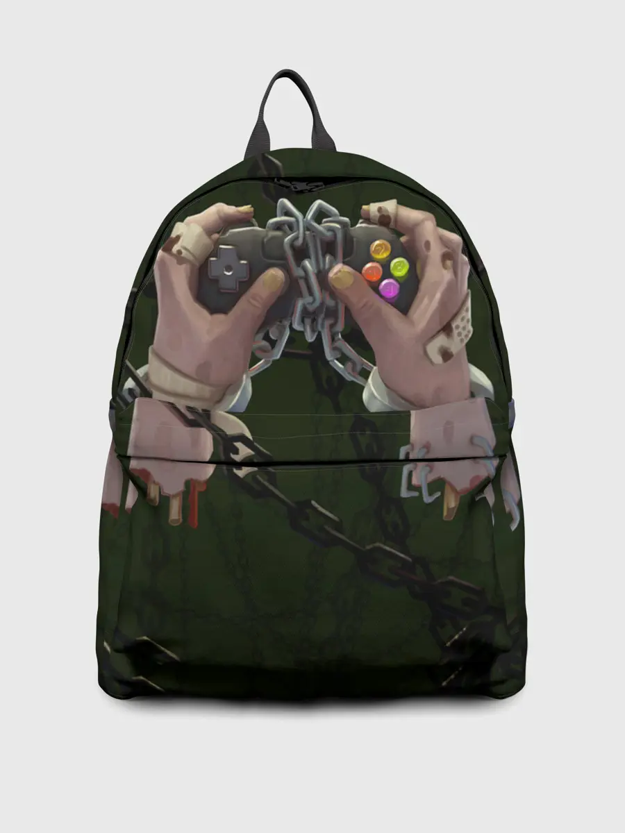 Рюкзак джинсовый / Экстремальный гейминг