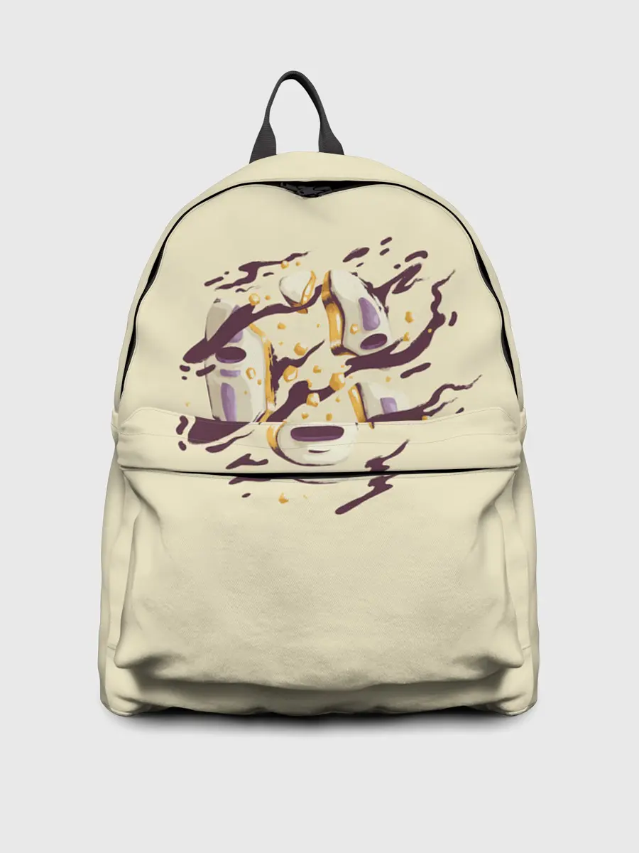 Рюкзак джинсовый / Маска Безликого раскололась