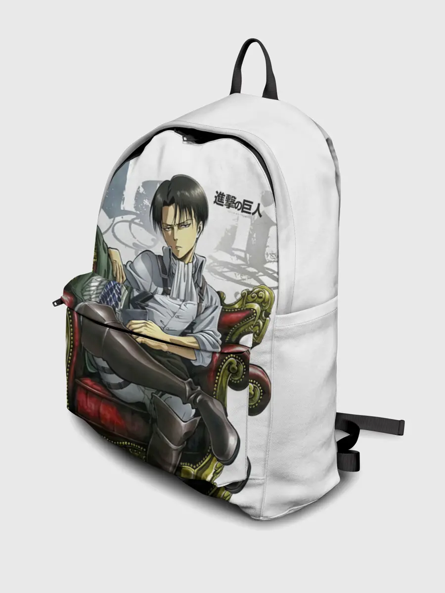 Рюкзак джинсовый / Крутой Леви Аккерман