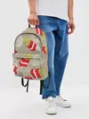 Рюкзак джинсовый / Фастфуд - Картошка фри