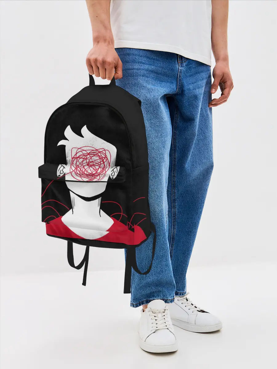 Рюкзак джинсовый / парень