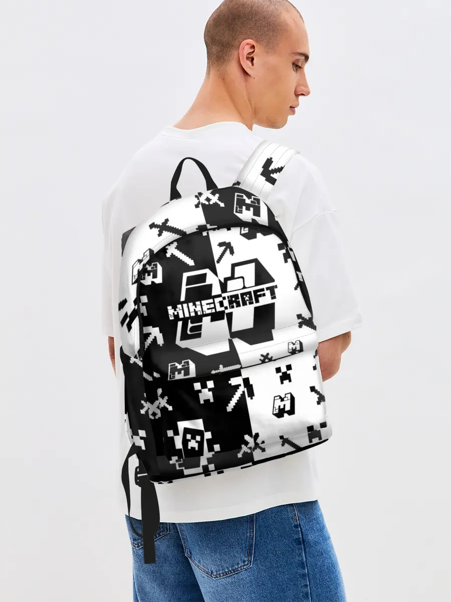 Рюкзак джинсовый / Minecraft