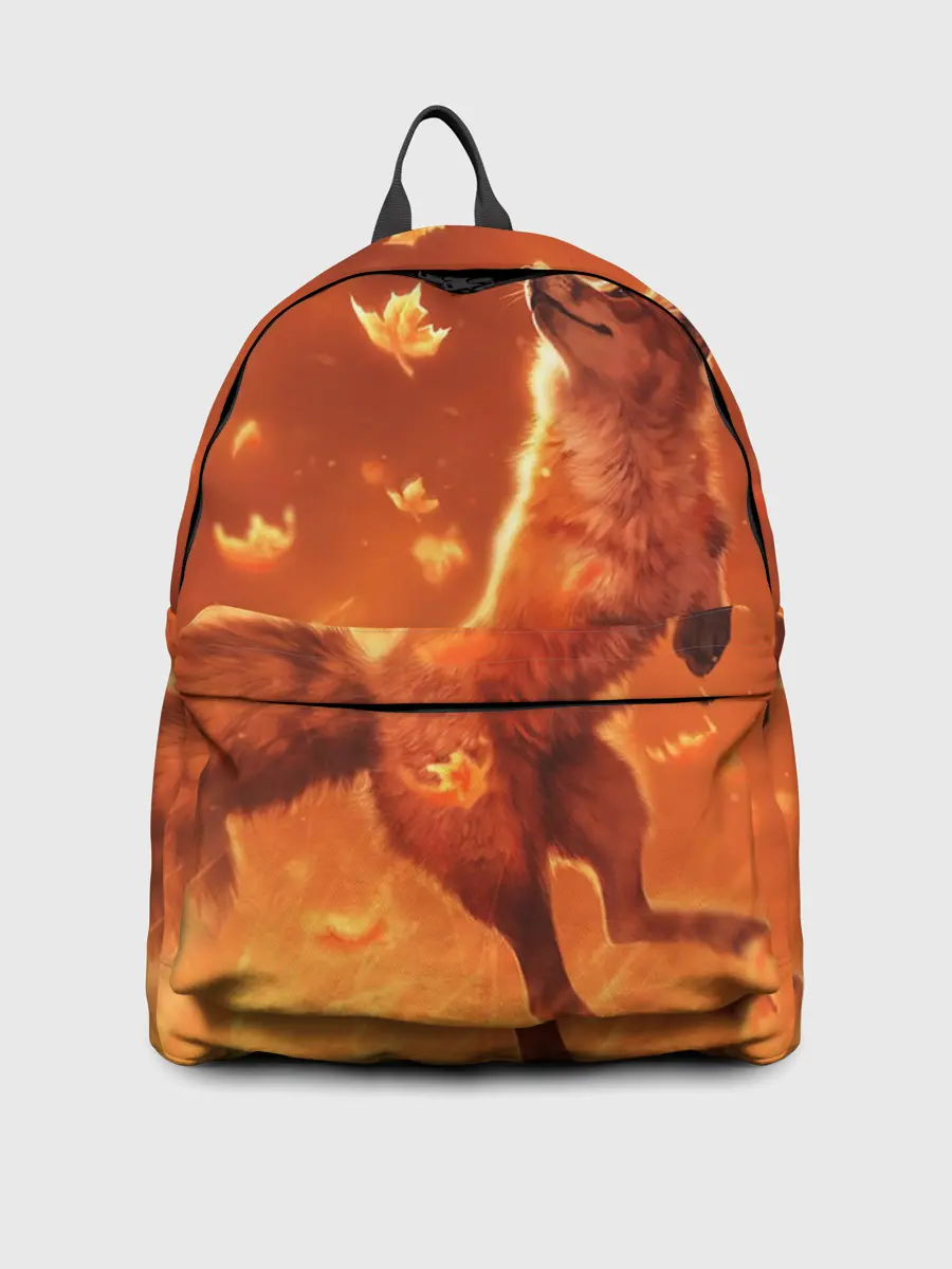 Рюкзак джинсовый / Лисенок