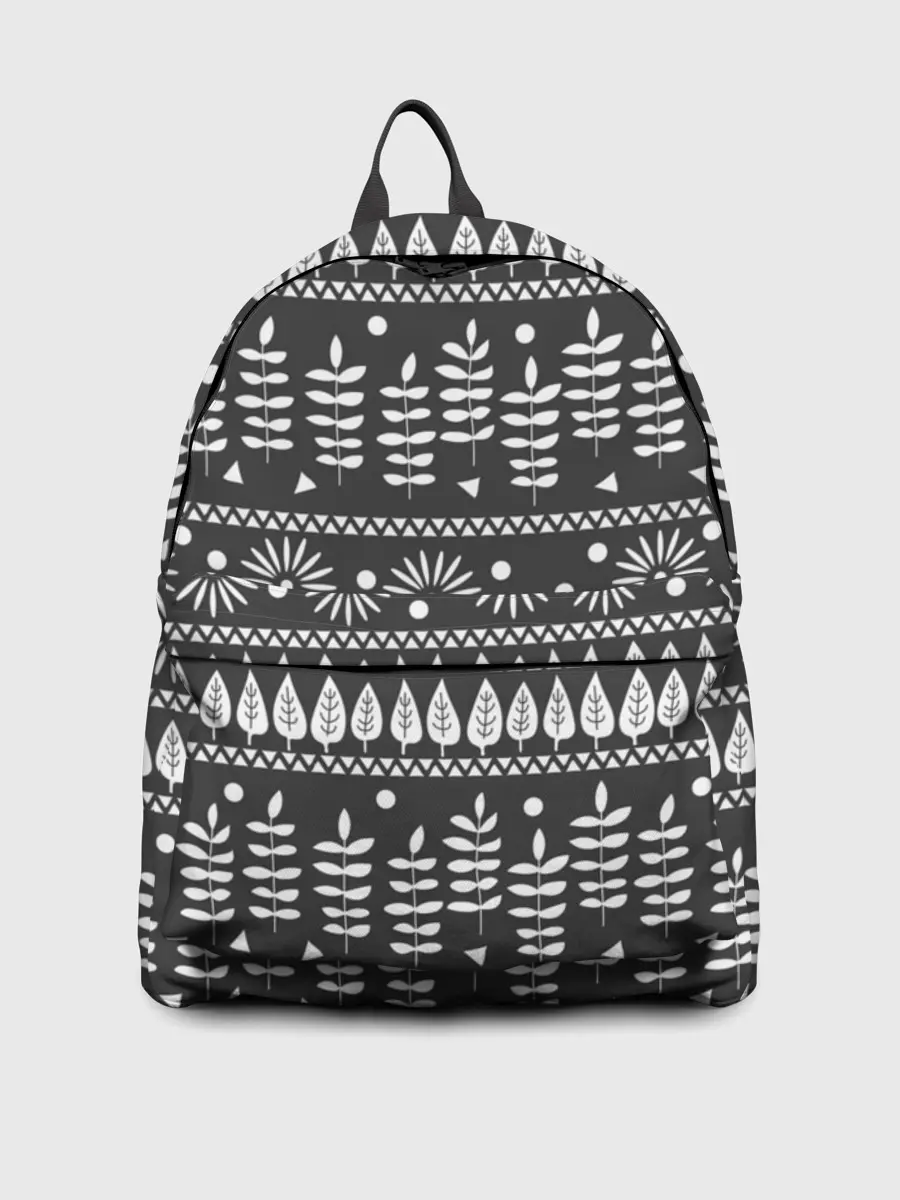 Рюкзак джинсовый / Этнические узоры