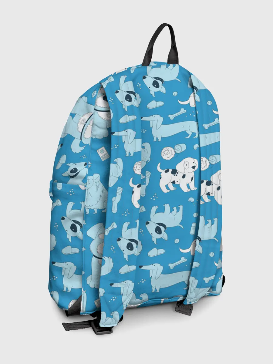 Рюкзак джинсовый / Собачки