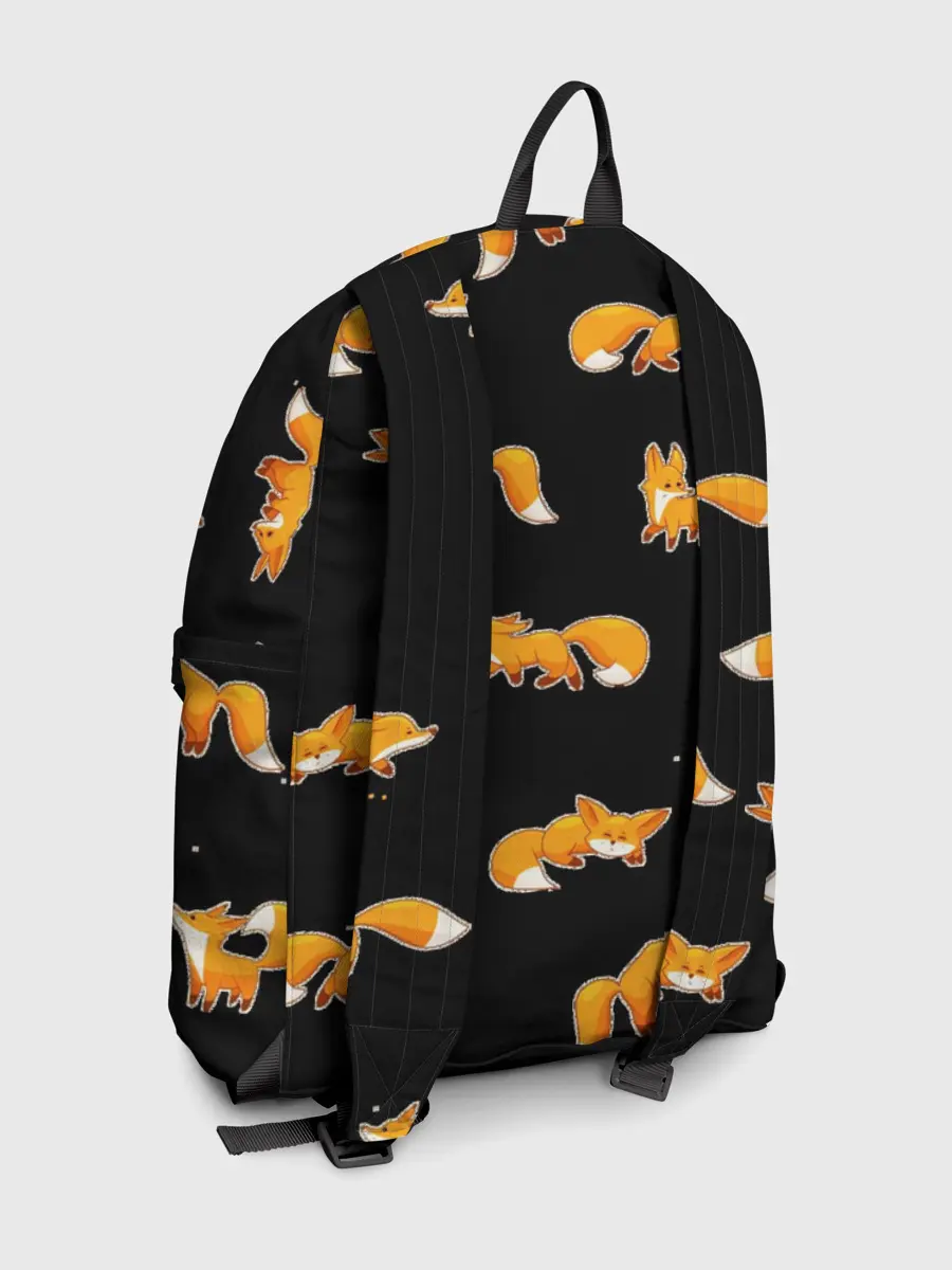 Рюкзак джинсовый / Лисы