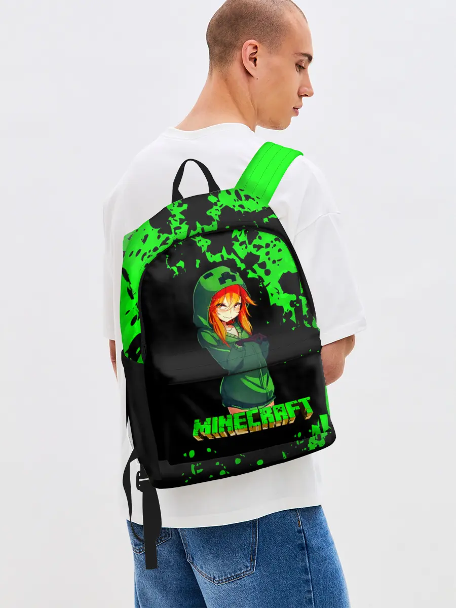 Рюкзак джинсовый / Minecraft