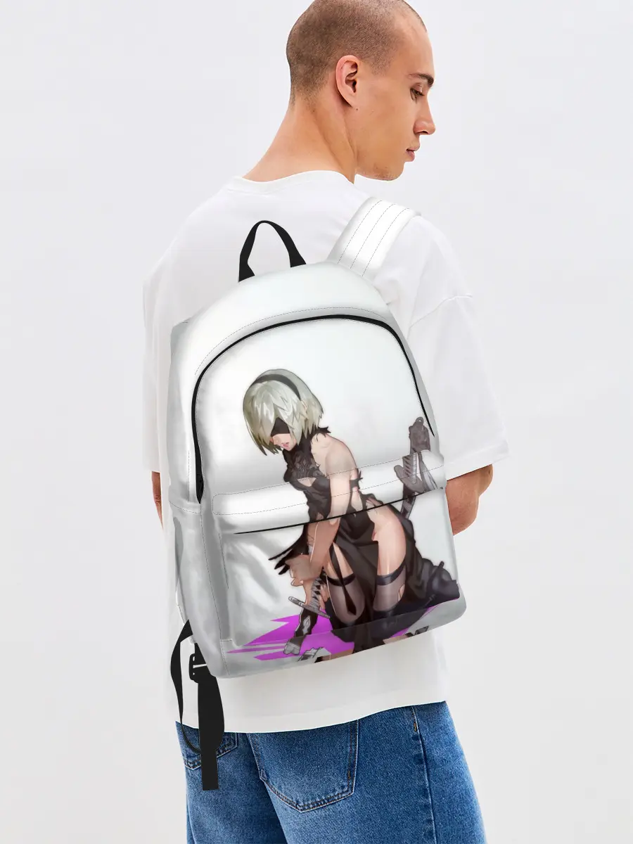 Рюкзак джинсовый / NIER AUTOMATA / 2B