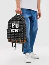 Рюкзак джинсовый / F*CK F*CK F*CK