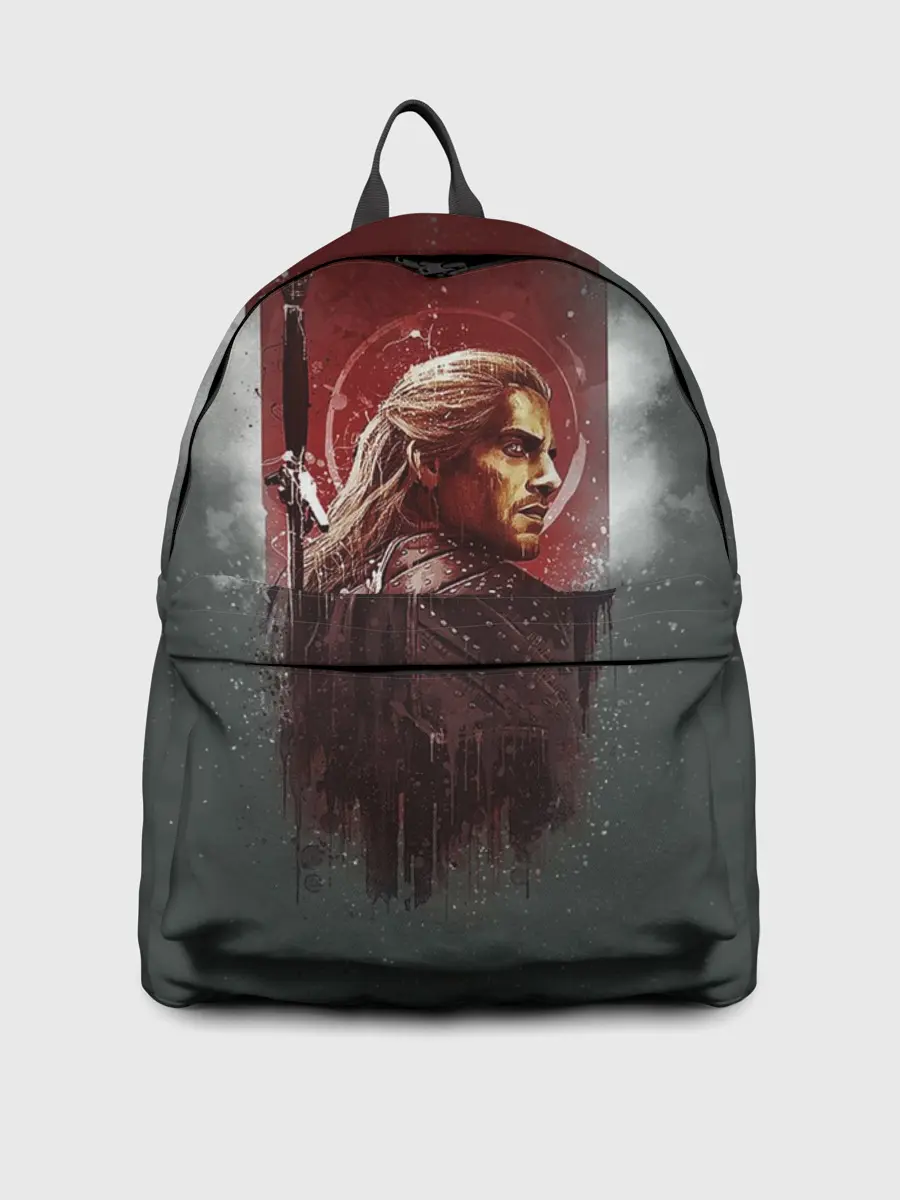 Рюкзак джинсовый / The Wticher 3D