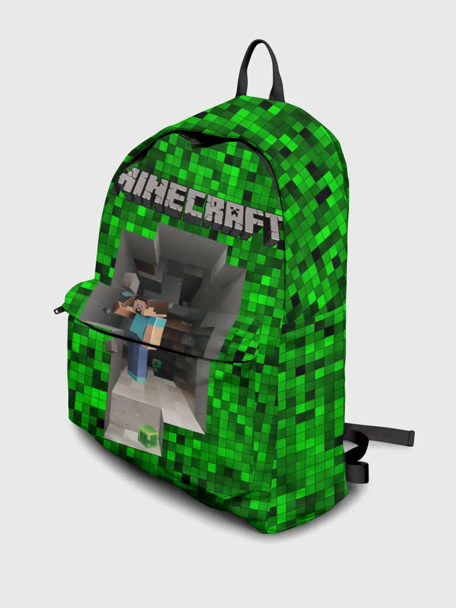 Рюкзак джинсовый / Minecraft