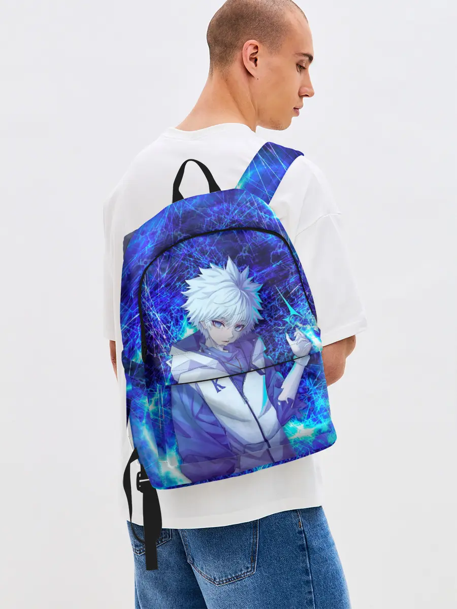 Рюкзак джинсовый / Киллуа Золдик