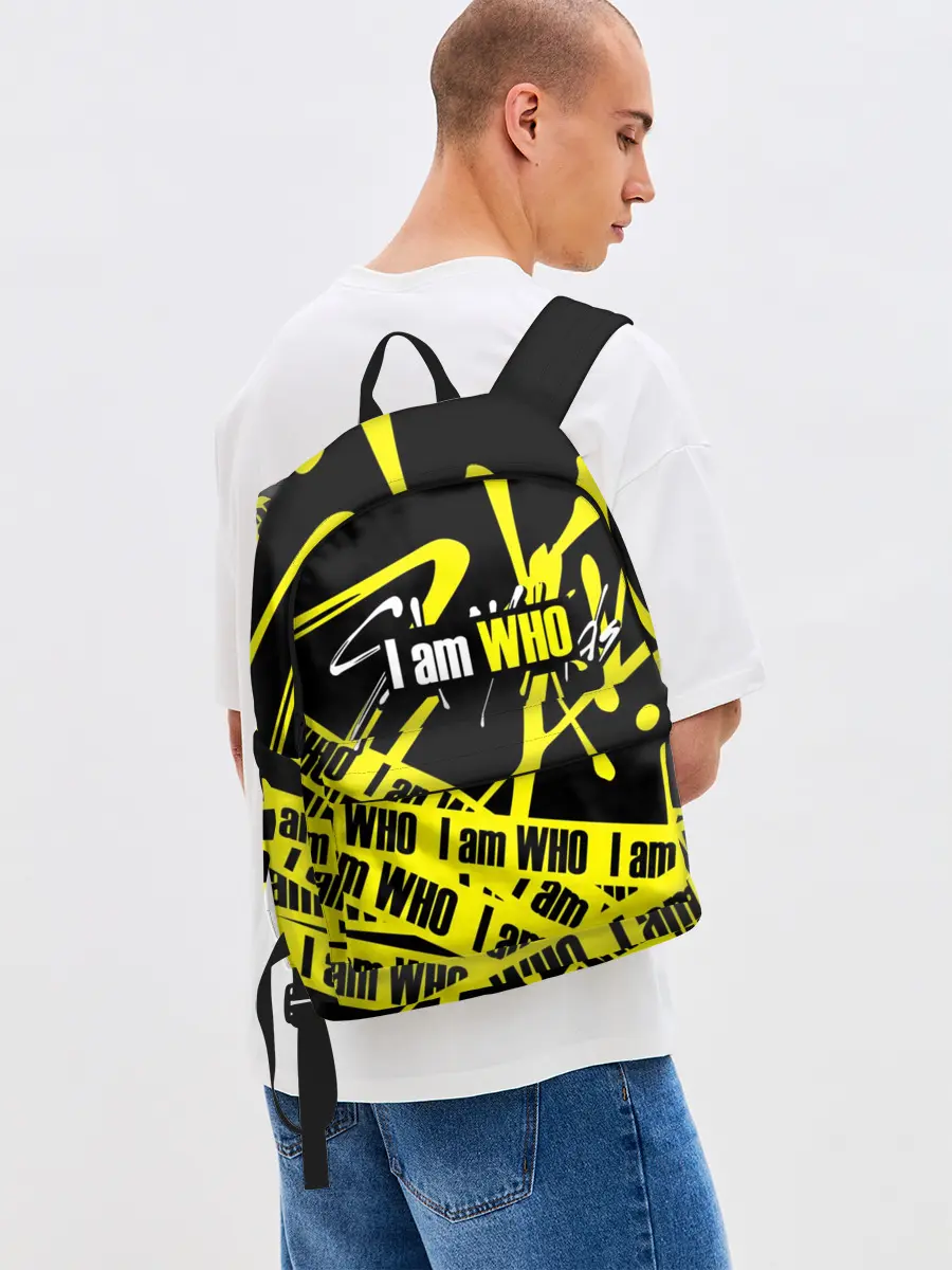 Рюкзак джинсовый / STRAY KIDS