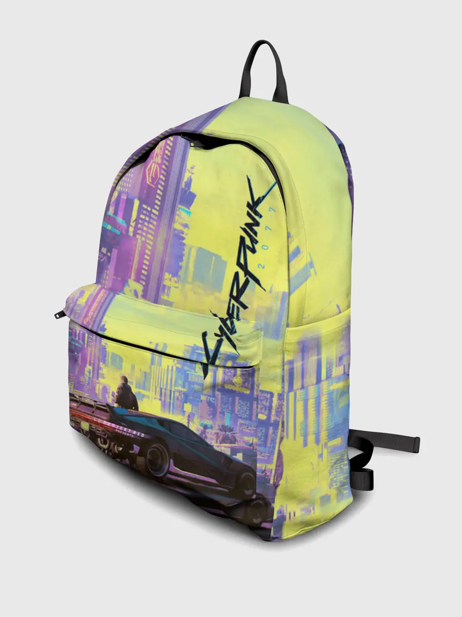 Рюкзак джинсовый / Cyberpunk 2077