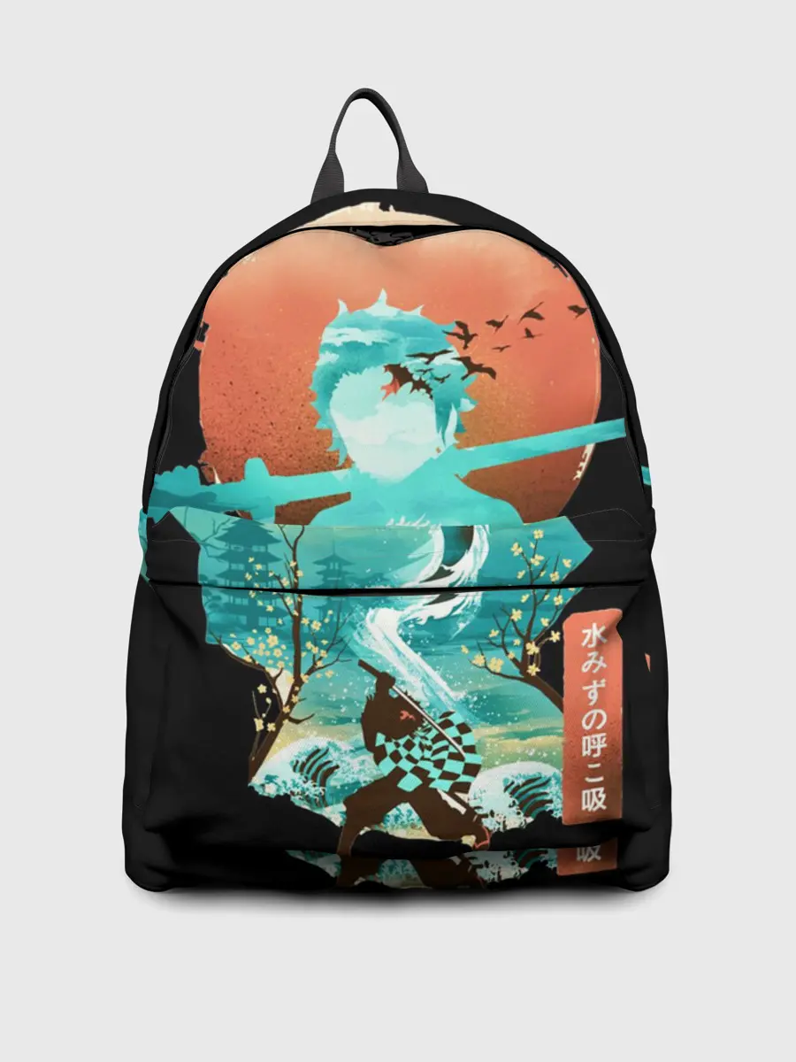 Рюкзак джинсовый / Танджиро