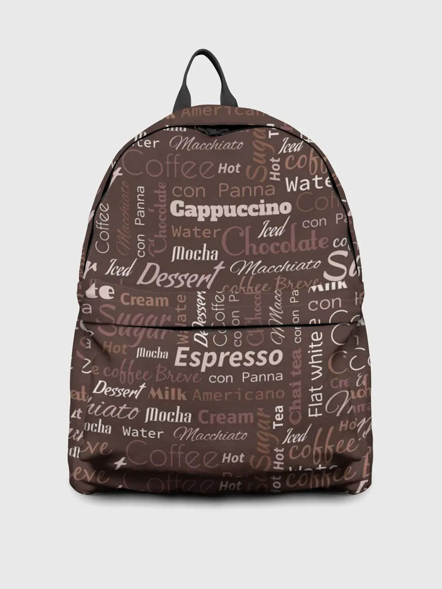 Рюкзак джинсовый / Кофейные Напитки