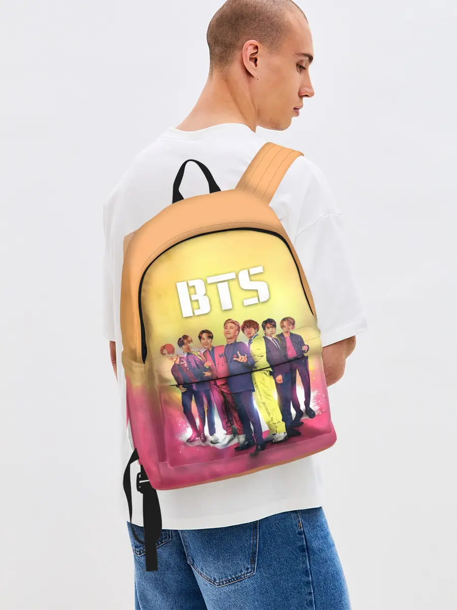 Рюкзак джинсовый / BTS