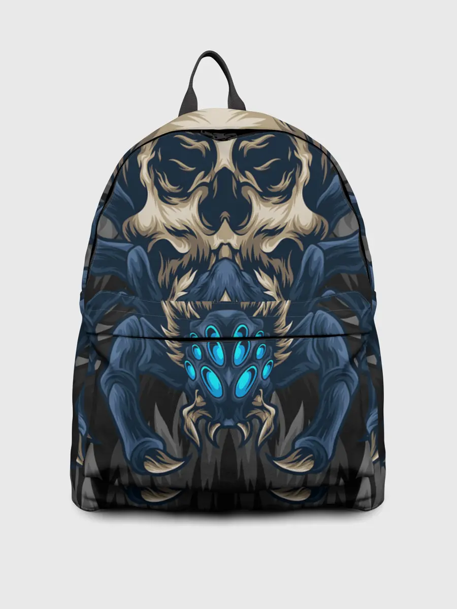 Рюкзак джинсовый / Демонический паук