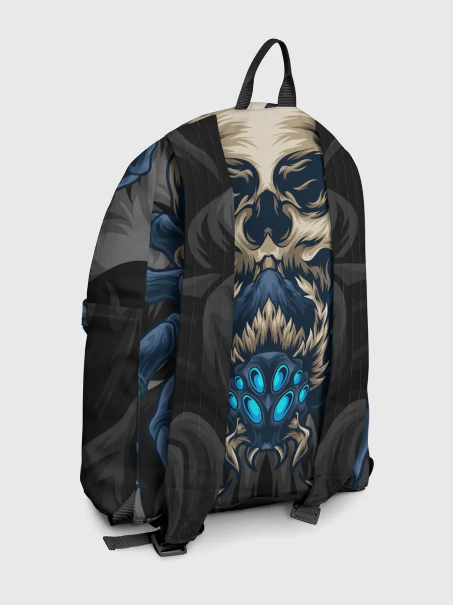 Рюкзак джинсовый / Демонический паук