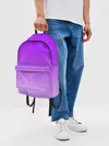 Рюкзак джинсовый / Фиолетовый космос