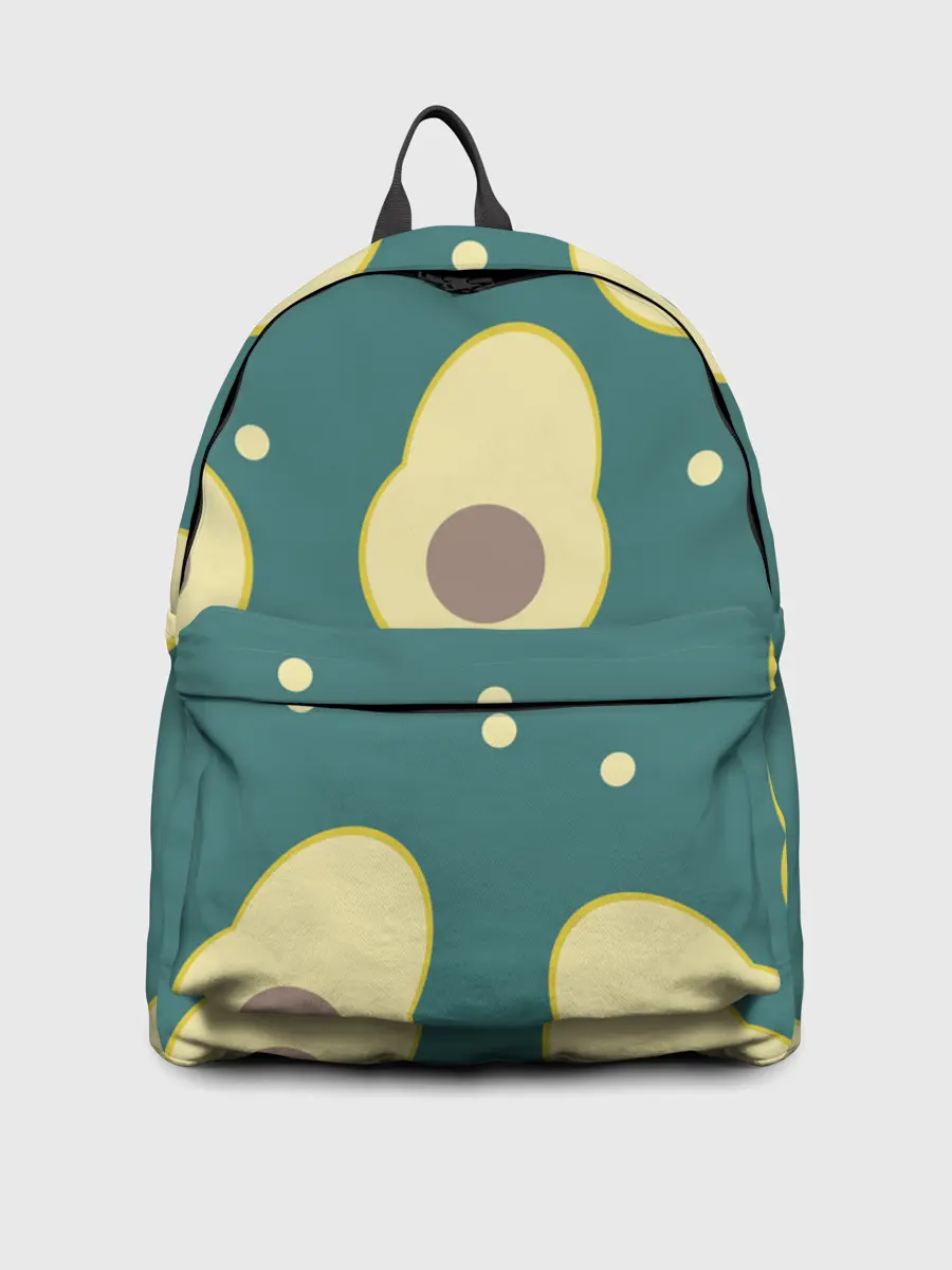 Рюкзак джинсовый / Авокадо