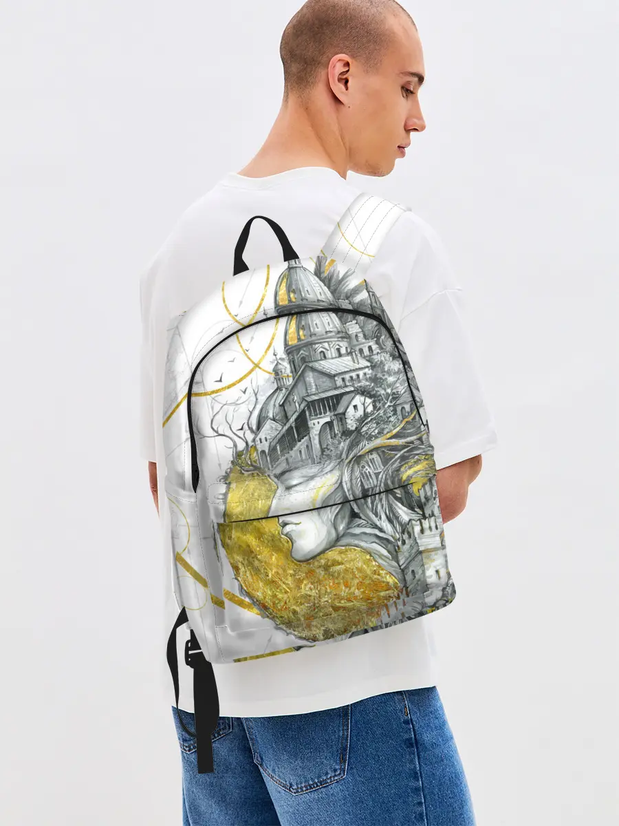 Рюкзак джинсовый / Мечты города