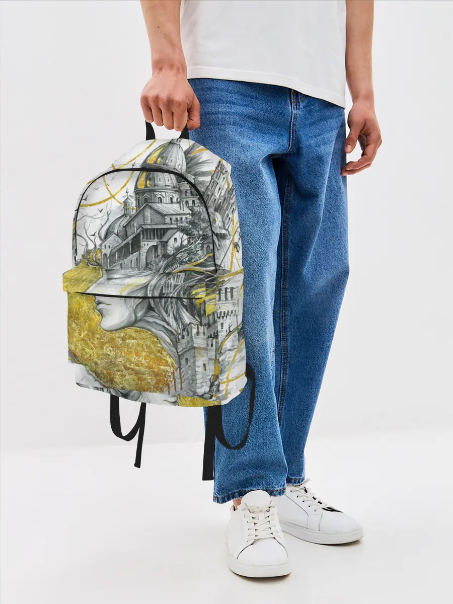 Рюкзак джинсовый / Мечты города
