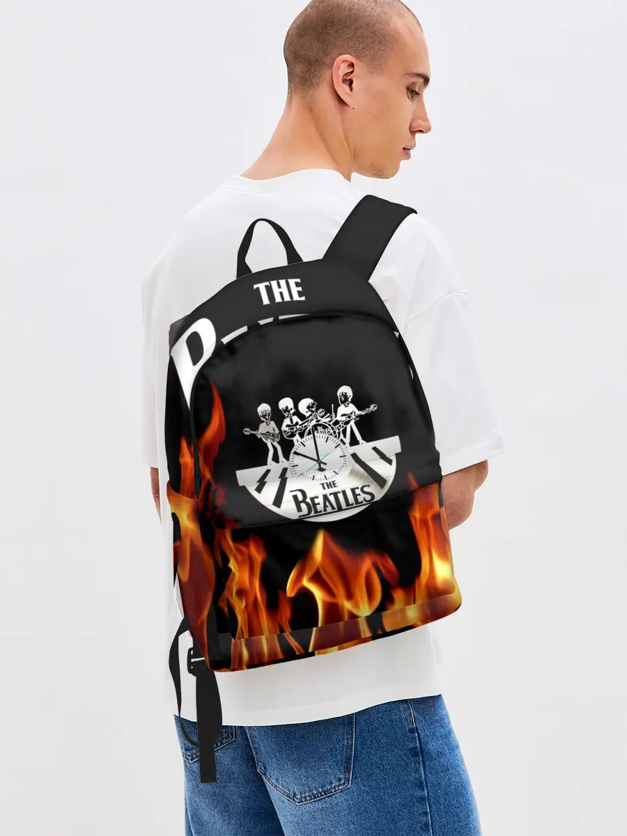 Рюкзак джинсовый / The Beatles