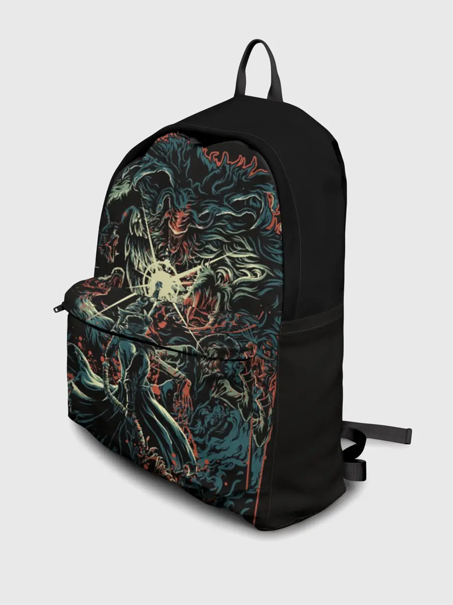 Рюкзак джинсовый / Bloodborne