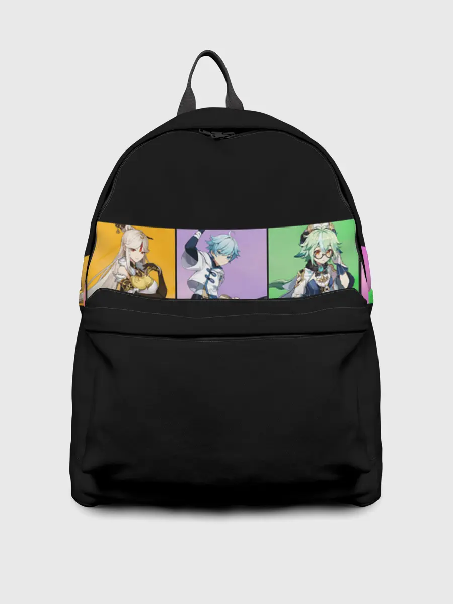 Рюкзак джинсовый / Genshin Impact - Полоса