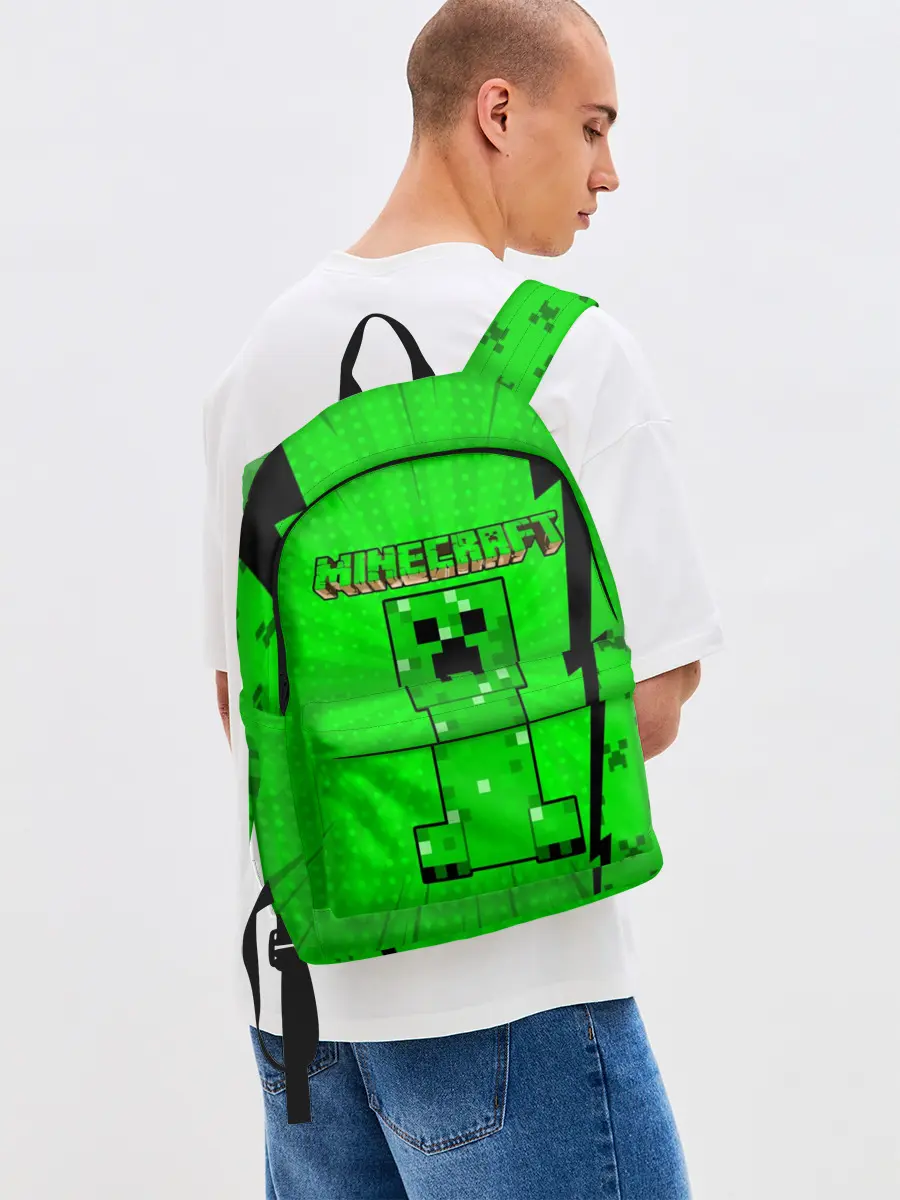 Рюкзак джинсовый / Minecraft