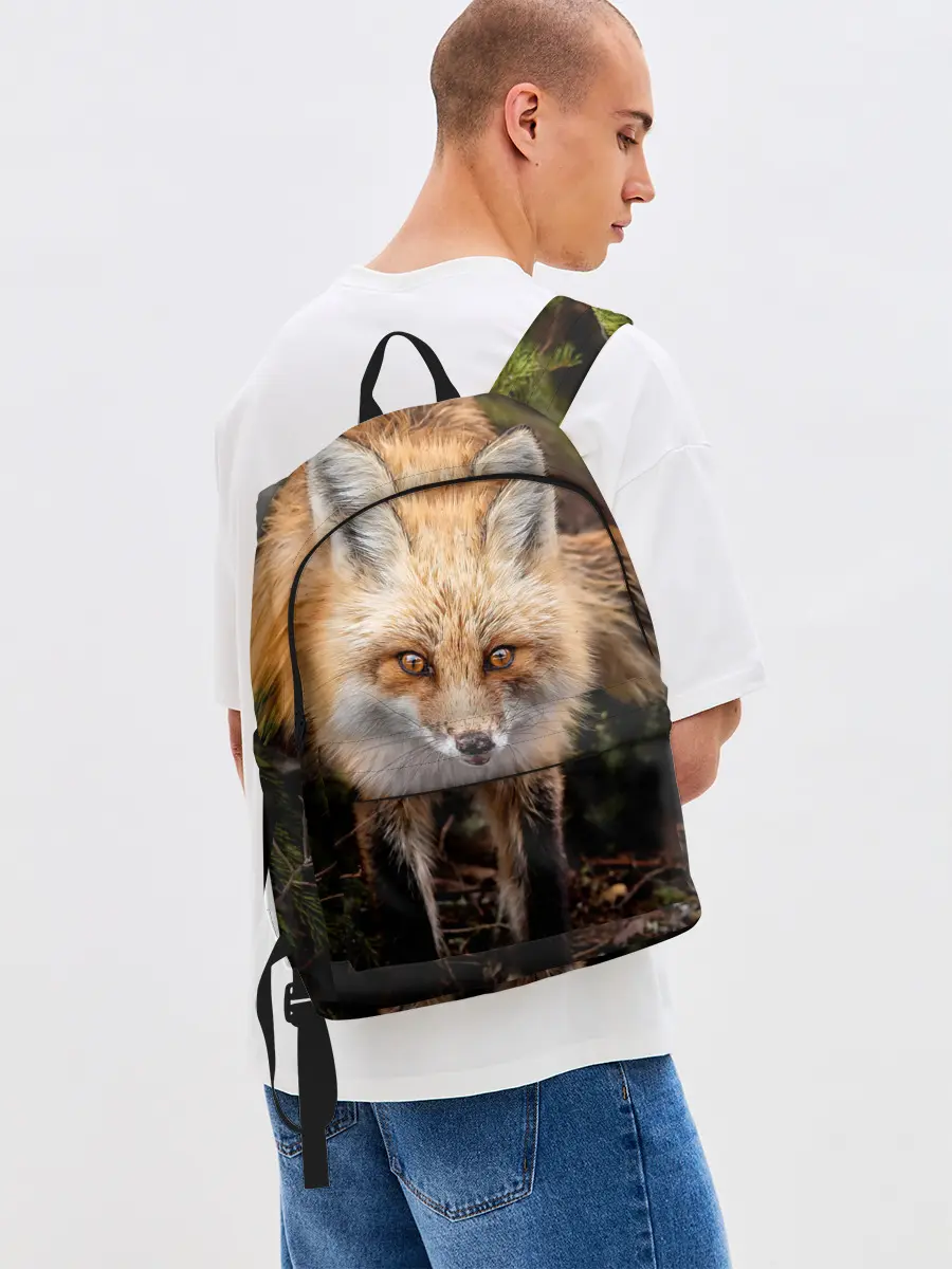 Рюкзак джинсовый / Лиса