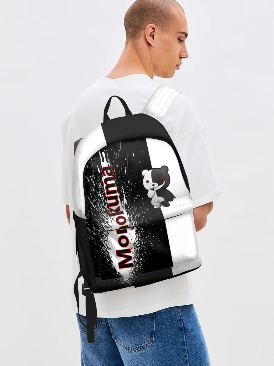 Рюкзак джинсовый / Monokuma