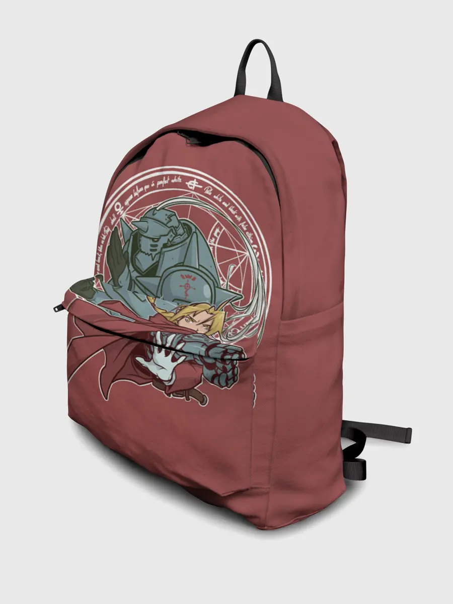 Рюкзак джинсовый / Стальной Алхимик