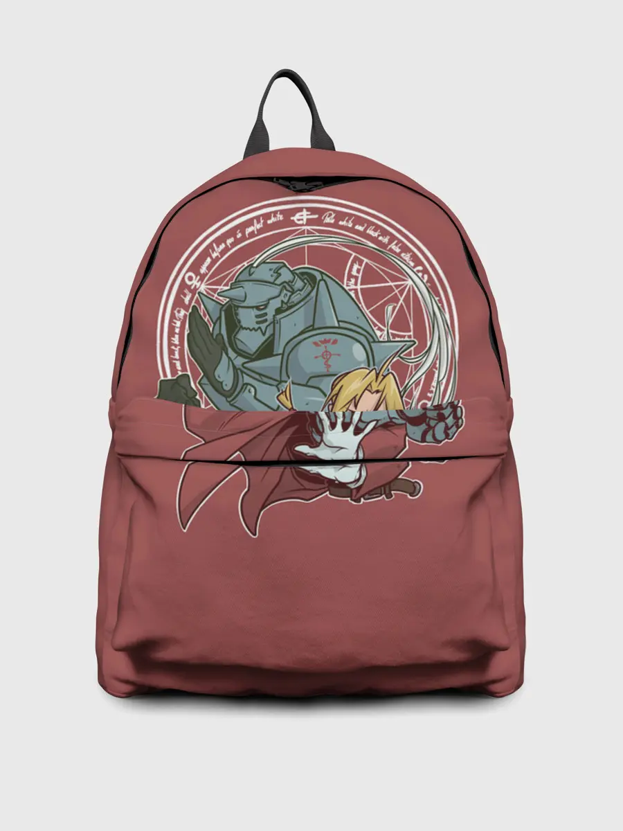 Рюкзак джинсовый / Стальной Алхимик