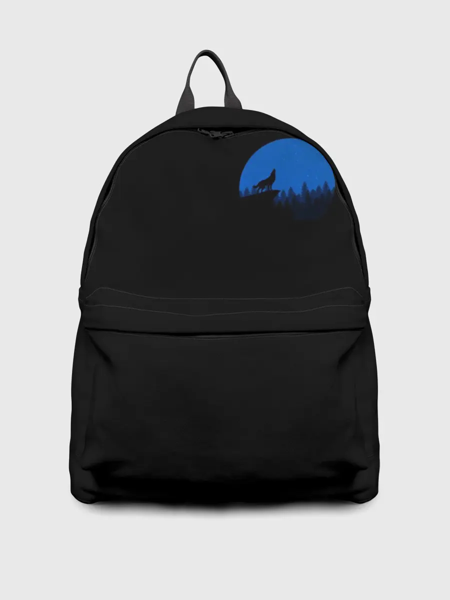 Рюкзак джинсовый / Луна