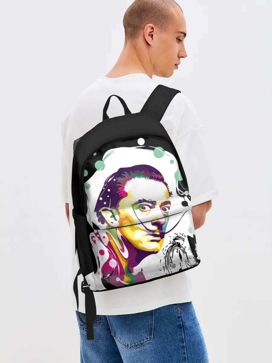 Рюкзак джинсовый / Сальвадор Дали