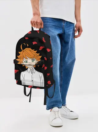 Рюкзак джинсовый / Обещанный Неверленд/Эмма