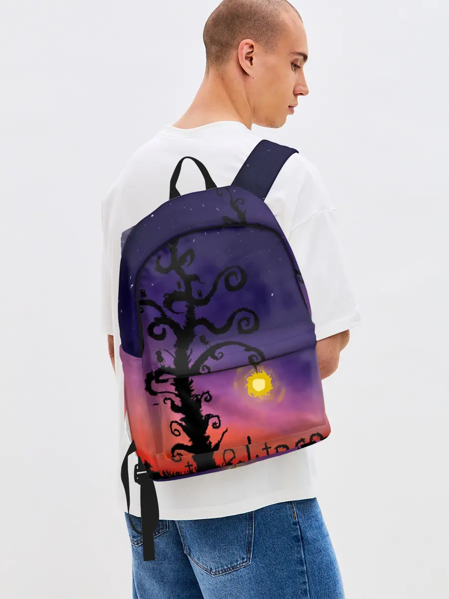 Рюкзак джинсовый / Ночь