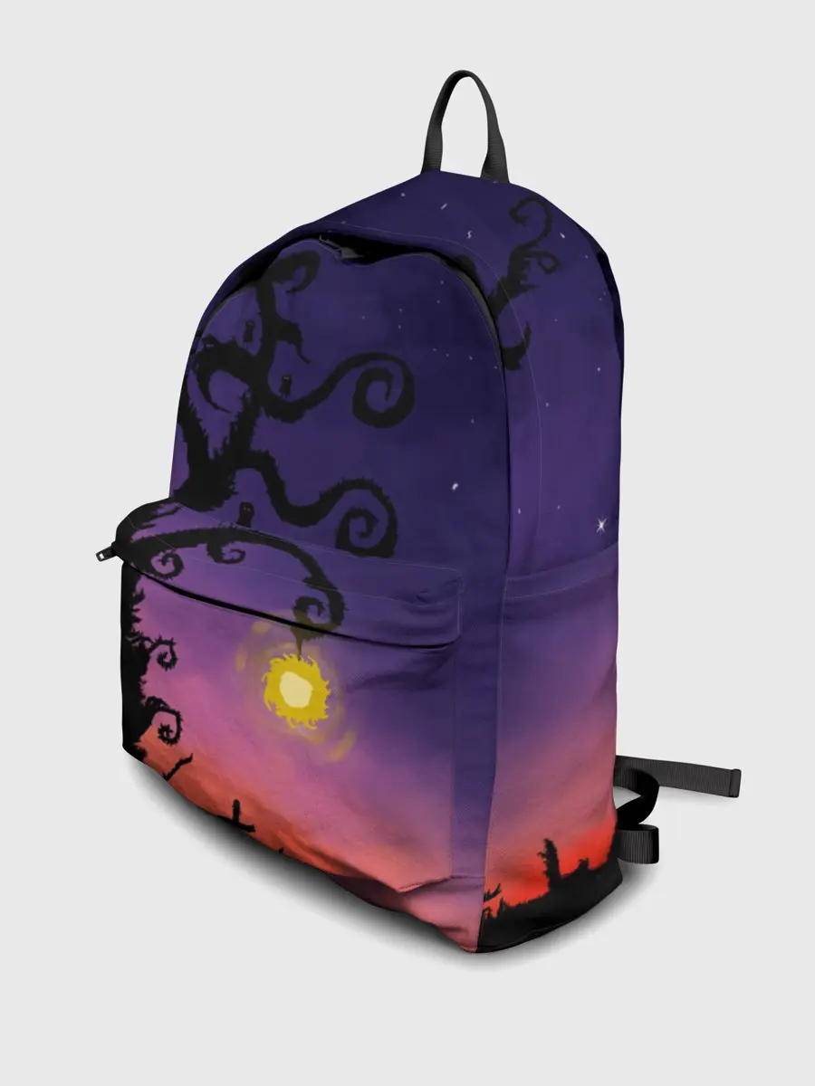 Рюкзак джинсовый / Ночь