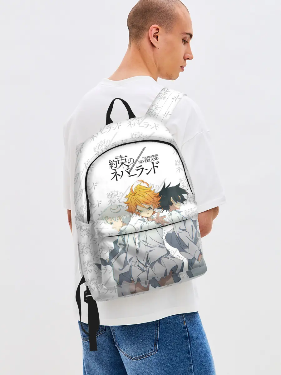Рюкзак джинсовый / Персонажи Обещанный Неверленд